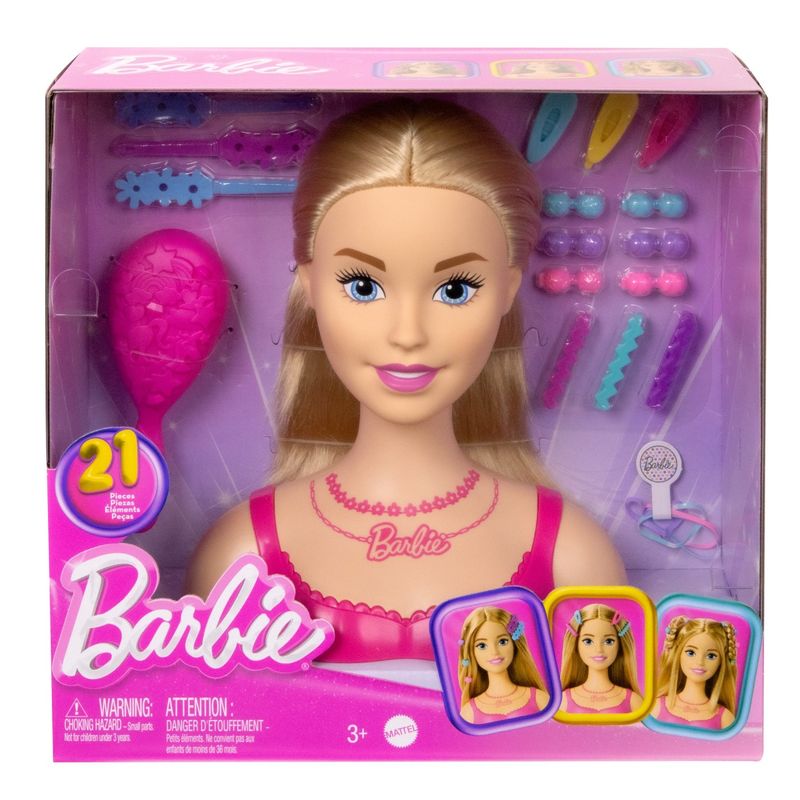 Jucarii, Copii si Bebe - Jucarii si jocuri - Jucarii & jocuri educative - Jucarii interactive - Barbie bust barbie beauty model - Infinity.ro