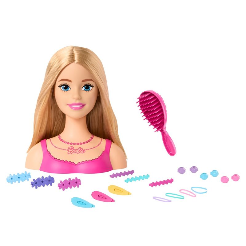 Jucarii, Copii si Bebe - Jucarii si jocuri - Jucarii & jocuri educative - Jucarii interactive - Barbie bust barbie beauty model - Infinity.ro