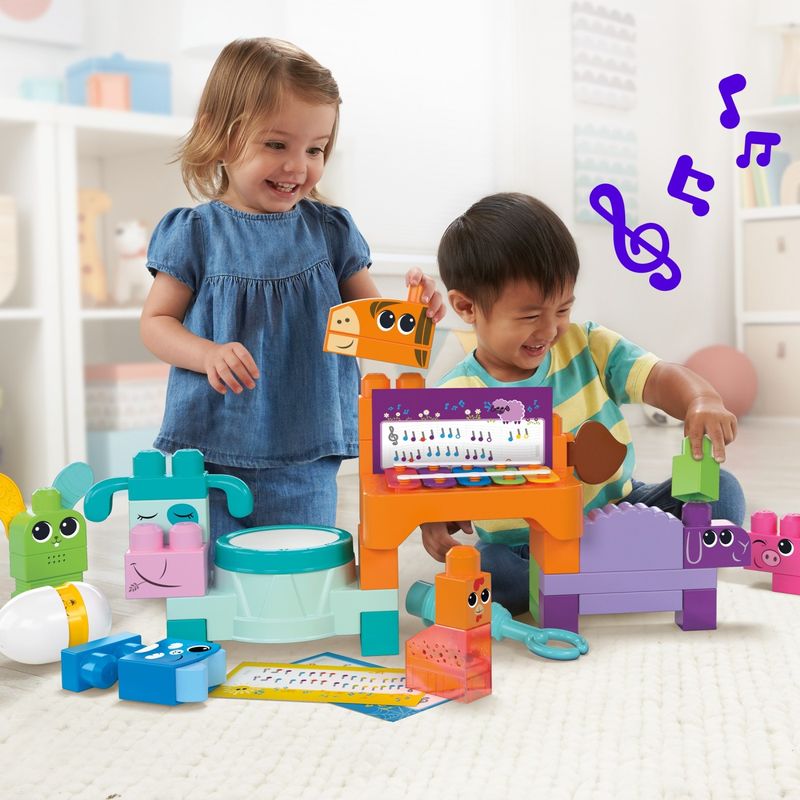 Jucarii, Copii si Bebe - Jucarii si jocuri - Jucarii & jocuri educative - Jucarii interactive - Mega bloks set de constructie 40 piese - Infinity.ro