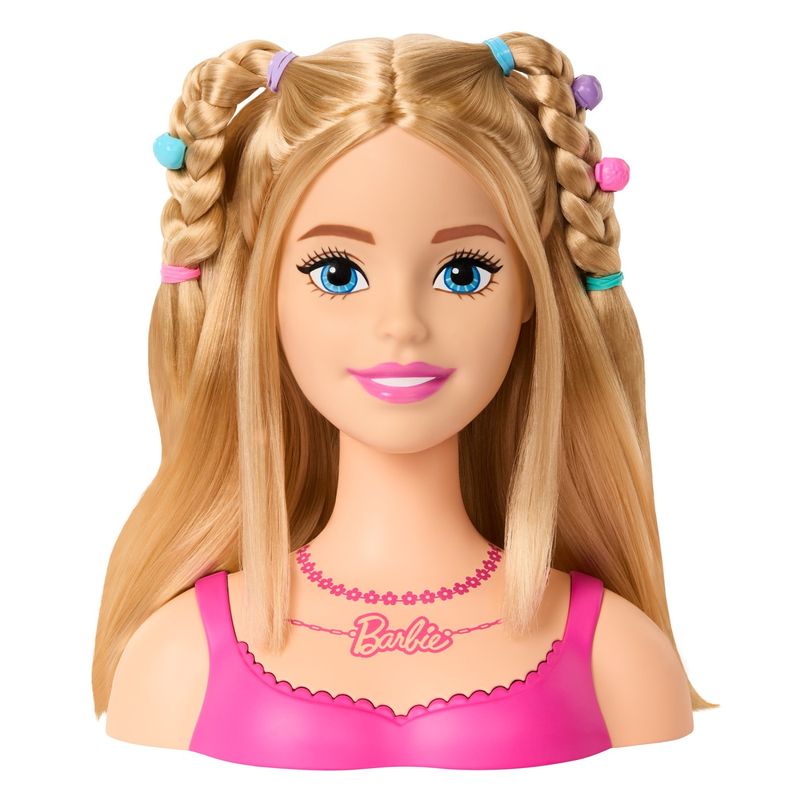 Jucarii, Copii si Bebe - Jucarii si jocuri - Jucarii & jocuri educative - Jucarii interactive - Barbie bust barbie beauty model - Infinity.ro