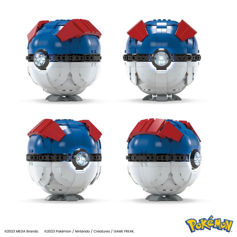 Jucarii, Copii si Bebe - Jucarii si jocuri - Jucarii & jocuri educative - Jucarii interactive - Pokemon mega construx bila jumbo - Infinity.ro