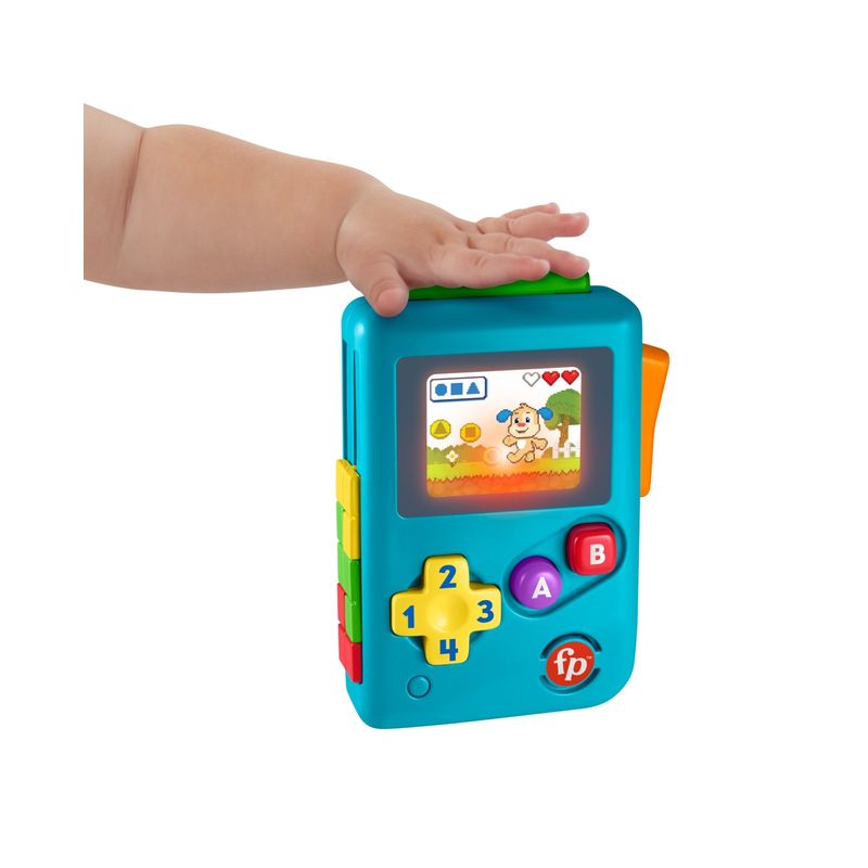 Jucarii, Copii si Bebe - Jucarii si jocuri - Jucarii & jocuri educative - Jocuri si jucarii educative - Fisher price laugh&learn consola de joc interactiva in limba romana - Infinity.ro