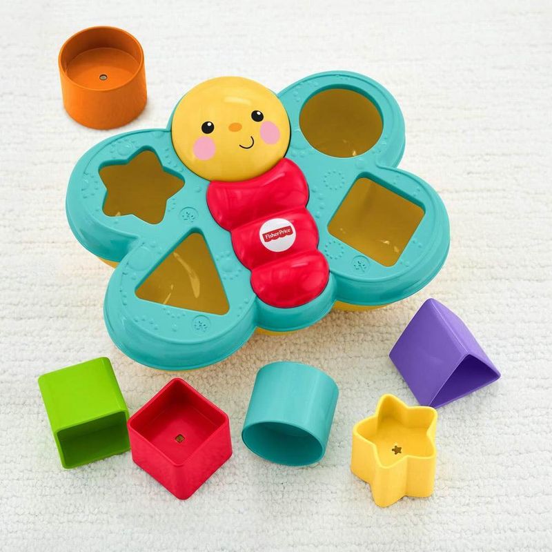 Jucarii, Copii si Bebe - Jucarii si jocuri - Jucarii & jocuri educative - Jucarii interactive - Jucarie cu activitati fluturas cu forme - Infinity.ro