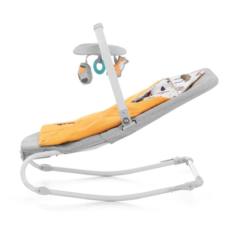 Casa si Gradina - Mobilier - Mobilier copii - Balansoare, leagane si hamace - Sezlong 3 in 1, Kinderkraft felio 2, forest yellow - Infinity.ro