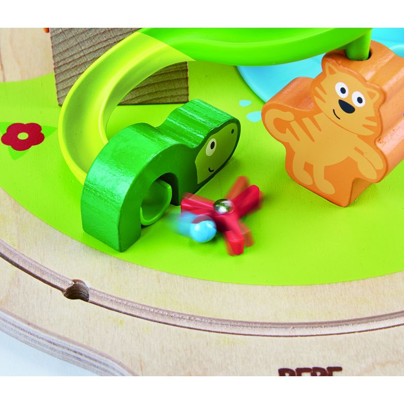 Jucarii, Copii si Bebe - Jucarii si jocuri - Jucarii & jocuri educative - Jucarii interactive - Hape labirint magnetic cu bile colorate - Infinity.ro