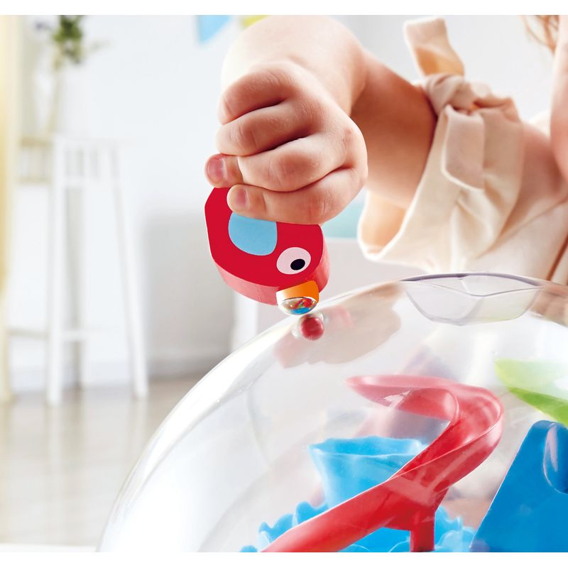 Jucarii, Copii si Bebe - Jucarii si jocuri - Jucarii & jocuri educative - Jucarii interactive - Hape labirint magnetic cu bile colorate - Infinity.ro