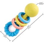 Jucarii, Copii si Bebe - Jucarii si jocuri - Jucarii & jocuri educative - Jucarii interactive - Hape zonaitoare cu inele - Infinity.ro