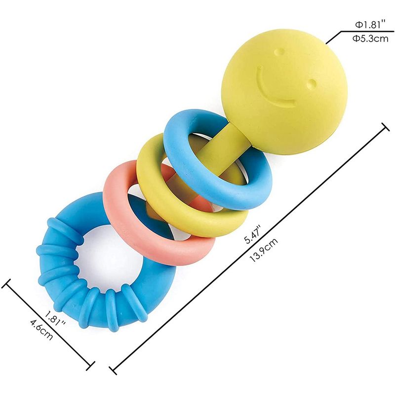 Jucarii, Copii si Bebe - Jucarii si jocuri - Jucarii & jocuri educative - Jucarii interactive - Hape zonaitoare cu inele - Infinity.ro