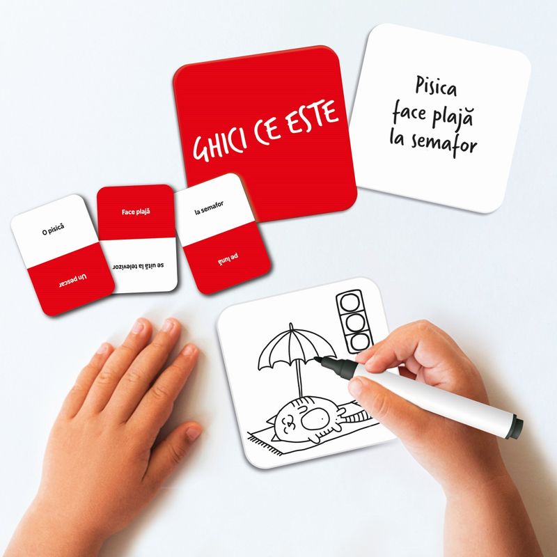 Jucarii, Copii si Bebe - Jucarii si jocuri - Jucarii & jocuri educative - Jucarii interactive - Joc schite distractie in familie - Infinity.ro