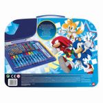 Jucarii, Copii si Bebe - Jucarii si jocuri - Jucarii & jocuri educative - Seturi pictura si desen - Gentuta pentru desen art case sonic the hedgehog - Infinity.ro