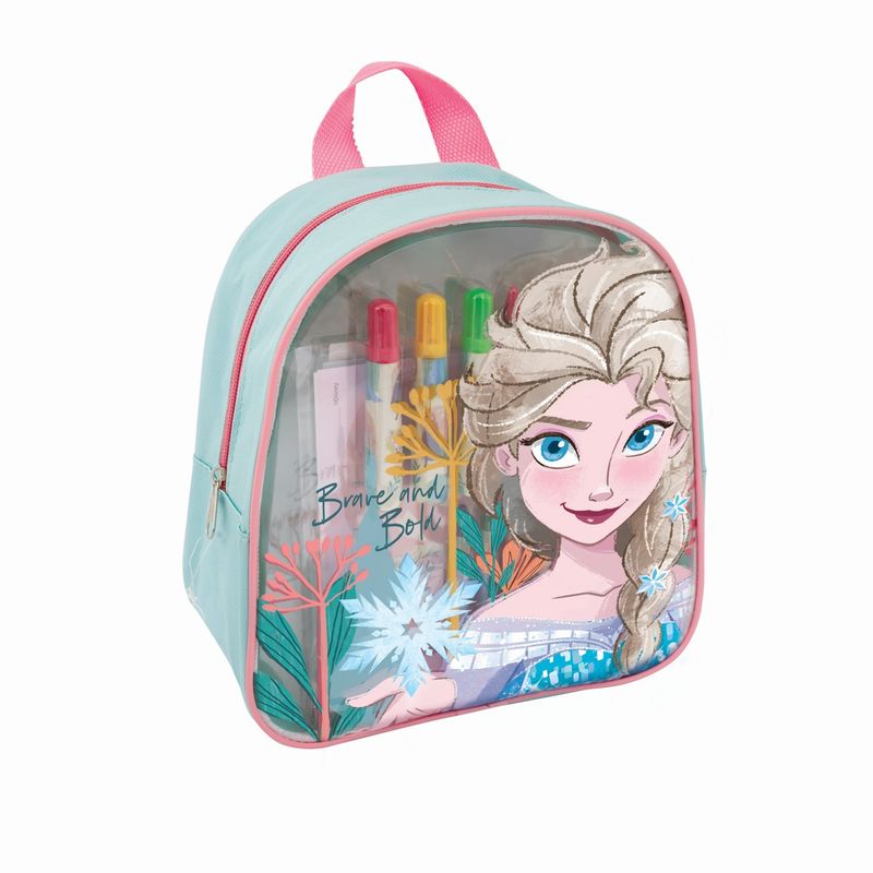 Jucarii, Copii si Bebe - Jucarii si jocuri - Jucarii & jocuri educative - Seturi pictura si desen - Set de desen in rucsac frozen - Infinity.ro
