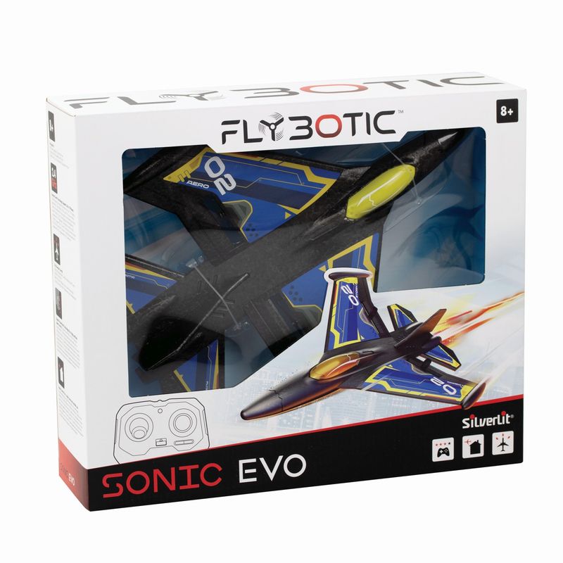Jucarii, Copii si Bebe - Jucarii si jocuri - Vehicule si jucarii cu telecomanda - Elicoptere, avioane si nave de jucarie - Silverlit fly botic avion cu telecomanda sonic evo - Infinity.ro