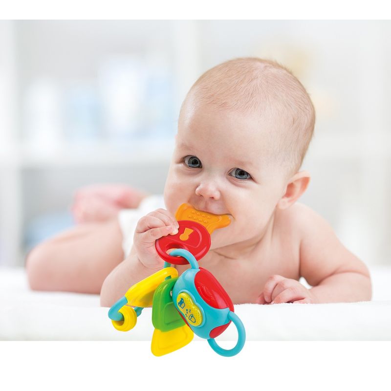 Jucarii, Copii si Bebe - Jucarii si jocuri - Jucarii & jocuri educative - Jucarii interactive - Breloc chei cu sunete si lumini - Infinity.ro