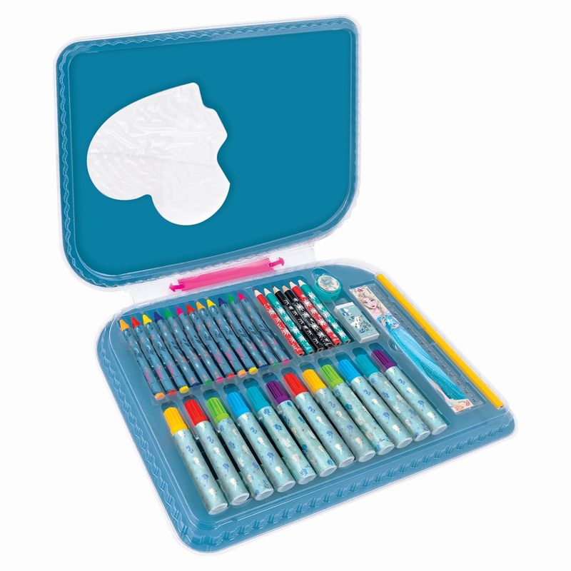 Jucarii, Copii si Bebe - Jucarii si jocuri - Jucarii & jocuri educative - Seturi pictura si desen - Gentuta pentru desen art case frozen - Infinity.ro