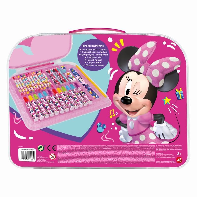 Jucarii, Copii si Bebe - Jucarii si jocuri - Jucarii & jocuri educative - Seturi pictura si desen - Gentuta pentru desen art case minnie - Infinity.ro