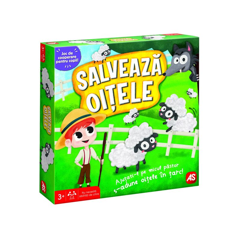 Jucarii, Copii si Bebe - Jucarii si jocuri - Jucarii & jocuri educative - Jucarii interactive - Joc salvarea oitelor in limba romana - Infinity.ro