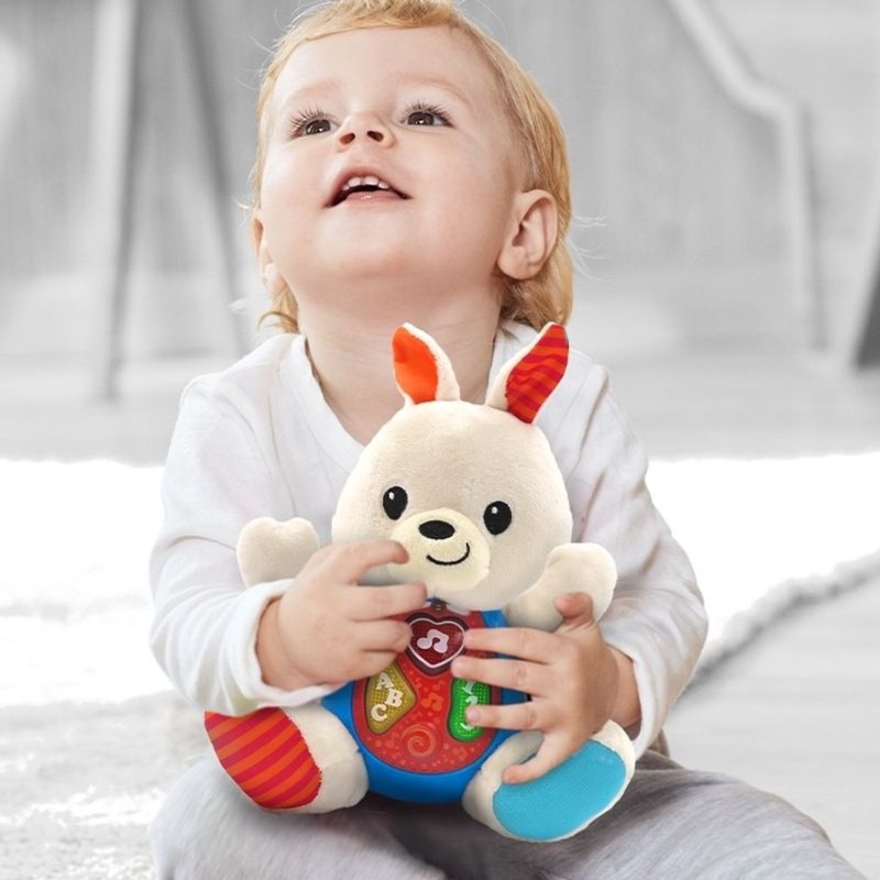Jucarii, Copii si Bebe - Jucarii si jocuri - Jucarii & jocuri educative - Jucarii interactive - Canta si invata cu iepurasul bouncy - Infinity.ro