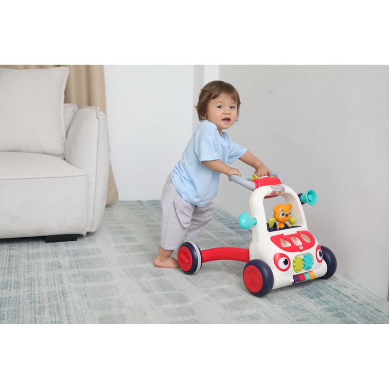 Jucarii, Copii si Bebe - Jucarii si jocuri - Jucarii & jocuri educative - Jucarii interactive - Antemergator multicolor si centru cu activitati interactive - Infinity.ro