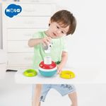 Jucarii, Copii si Bebe - Jucarii si jocuri - Jucarii & jocuri educative - Jucarii interactive - Hopa mitica roly poly unicorn cu inele pentru stivuit - Infinity.ro