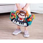 Jucarii, Copii si Bebe - Jucarii si jocuri - Jucarii & jocuri educative - Jucarii interactive - Pianina bebe maimutica dj cu lumini sunete si microfon - Infinity.ro