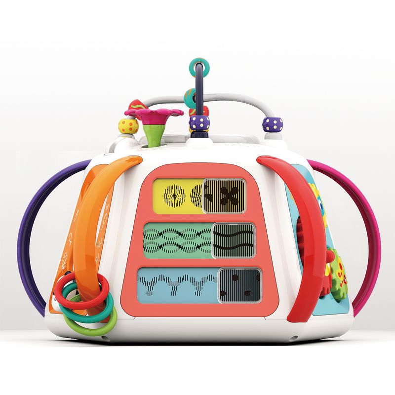 Jucarii, Copii si Bebe - Jucarii si jocuri - Jucarii & jocuri educative - Jucarii interactive - Piramida bebe cu activitati - Infinity.ro