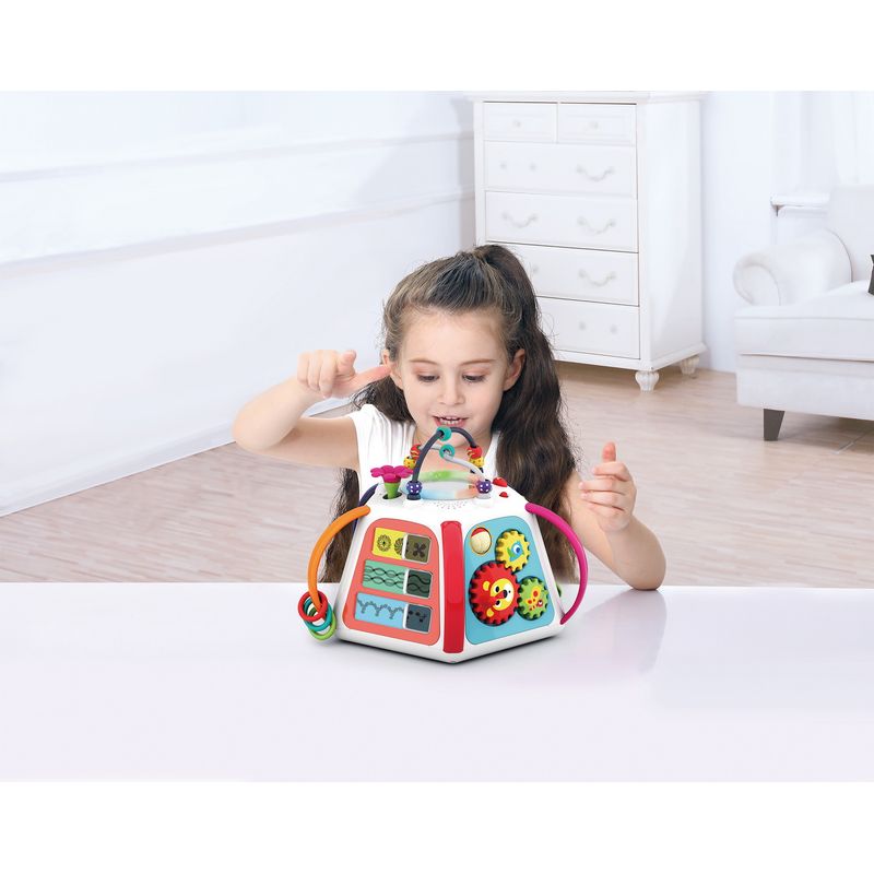 Jucarii, Copii si Bebe - Jucarii si jocuri - Jucarii & jocuri educative - Jucarii interactive - Piramida bebe cu activitati - Infinity.ro