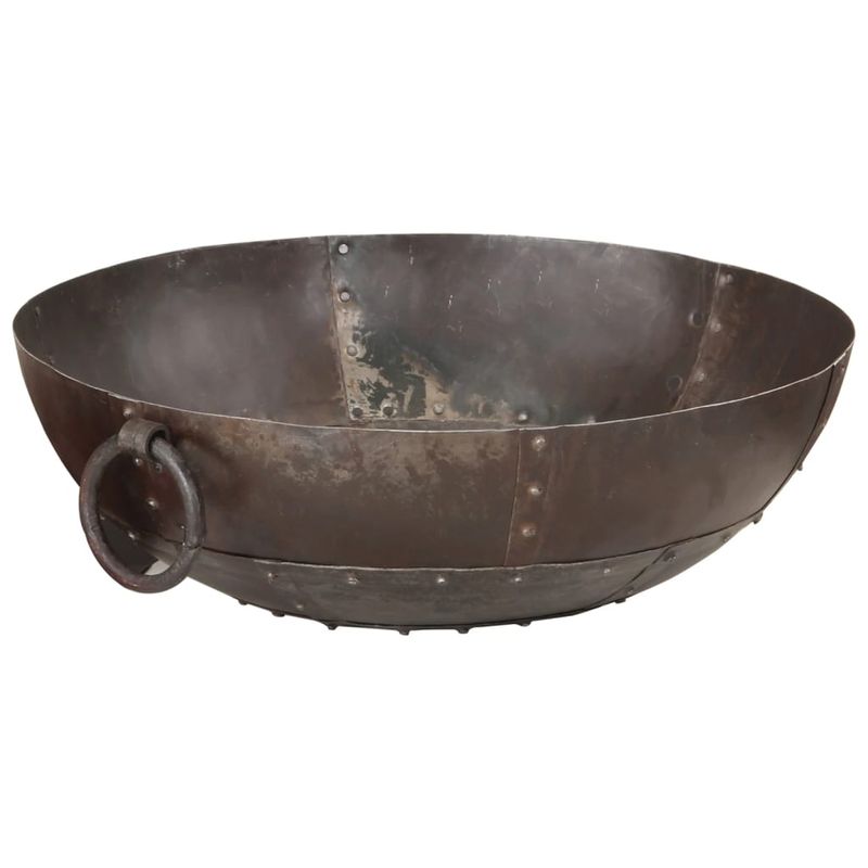 Casa si Gradina - Termice - Sobe, Seminee si accesorii - Seminee - Vatra de foc, 55x55x38 cm, fier, maro - Infinity.ro