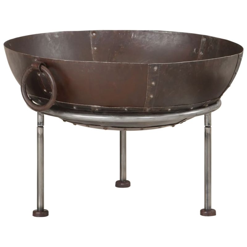 Casa si Gradina - Termice - Sobe, Seminee si accesorii - Seminee - Vatra de foc, 55x55x38 cm, fier, maro - Infinity.ro
