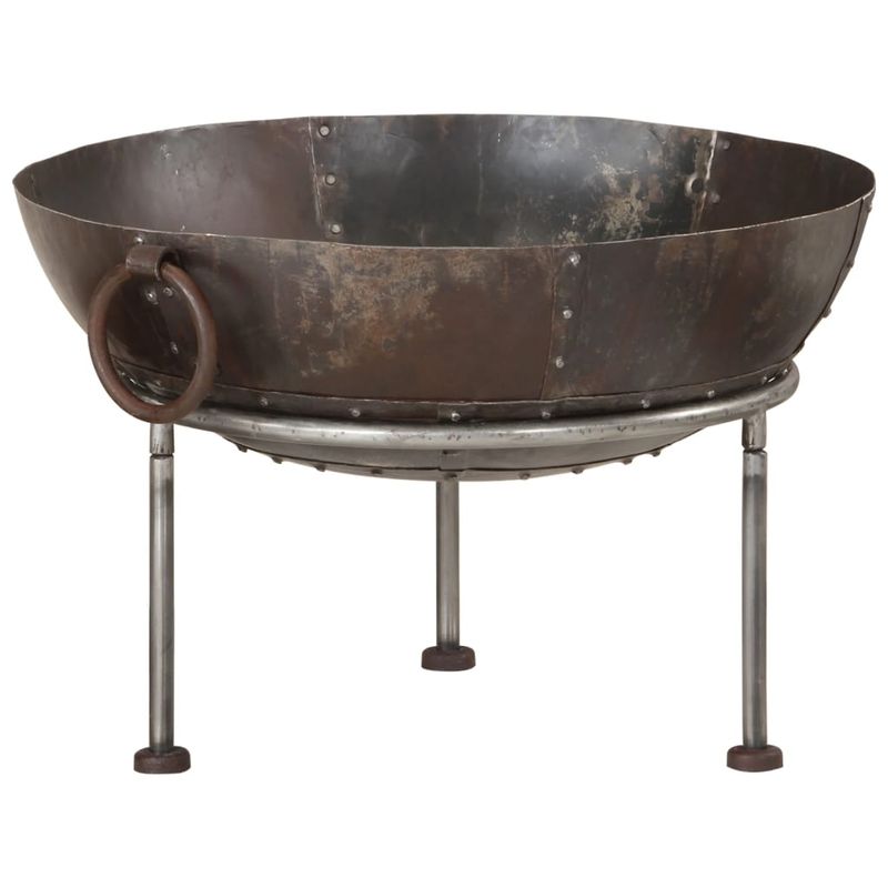 Casa si Gradina - Termice - Sobe, Seminee si accesorii - Seminee - Vatra de foc, 55x55x38 cm, fier, maro - Infinity.ro