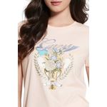 Fashion, accesorii si bijuterii - Femei - Imbracaminte femei - Tricouri si topuri femei - Tricou Dama Guess W4GI56, XS INTL ,Roz - Infinity.ro