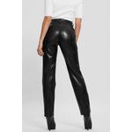 Fashion, accesorii si bijuterii - Femei - Imbracaminte femei - Pantaloni femei - Pantaloni Guess de piele ecologica Kelly W3RA0M, W33-L29 US, Negru - Infinity.ro