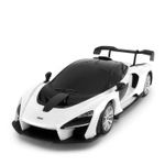Jucarii, Copii si Bebe - Jucarii si jocuri - Vehicule si jucarii cu telecomanda - Masinute - Masina cu telecomanda mclaren senna alb cu scara 1 la 18 - Infinity.ro