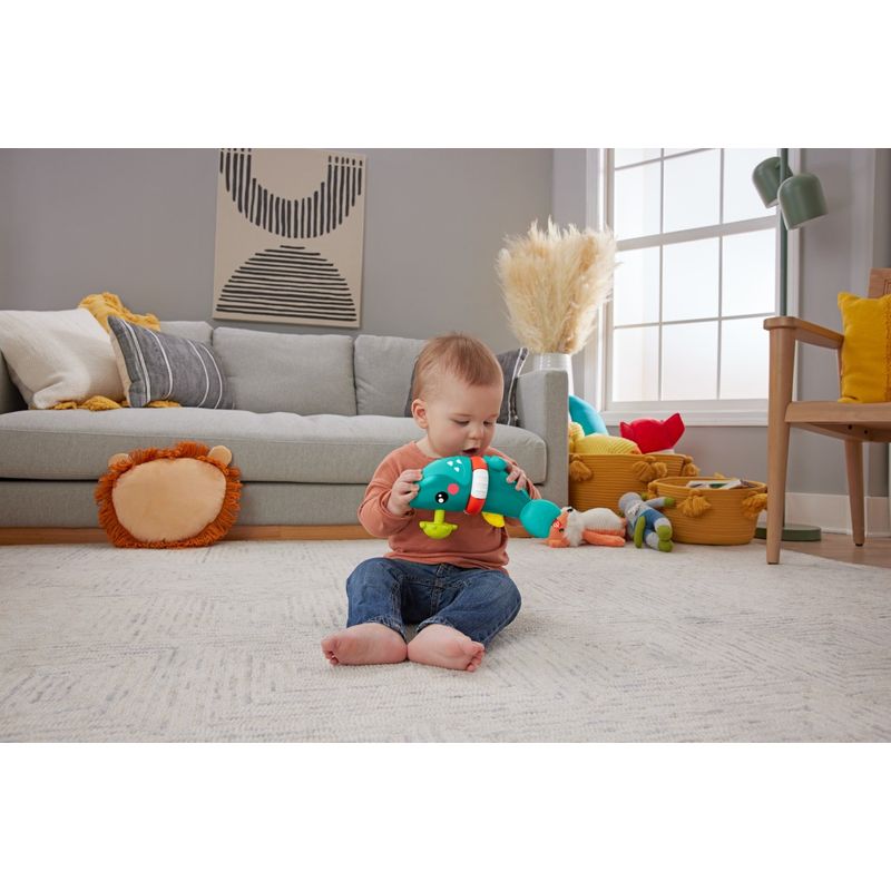 Jucarii, Copii si Bebe - Jucarii si jocuri - Jucarii bebelusi - Jucarii interactive bebelusi - Fisher price rechinul prietenos - Infinity.ro