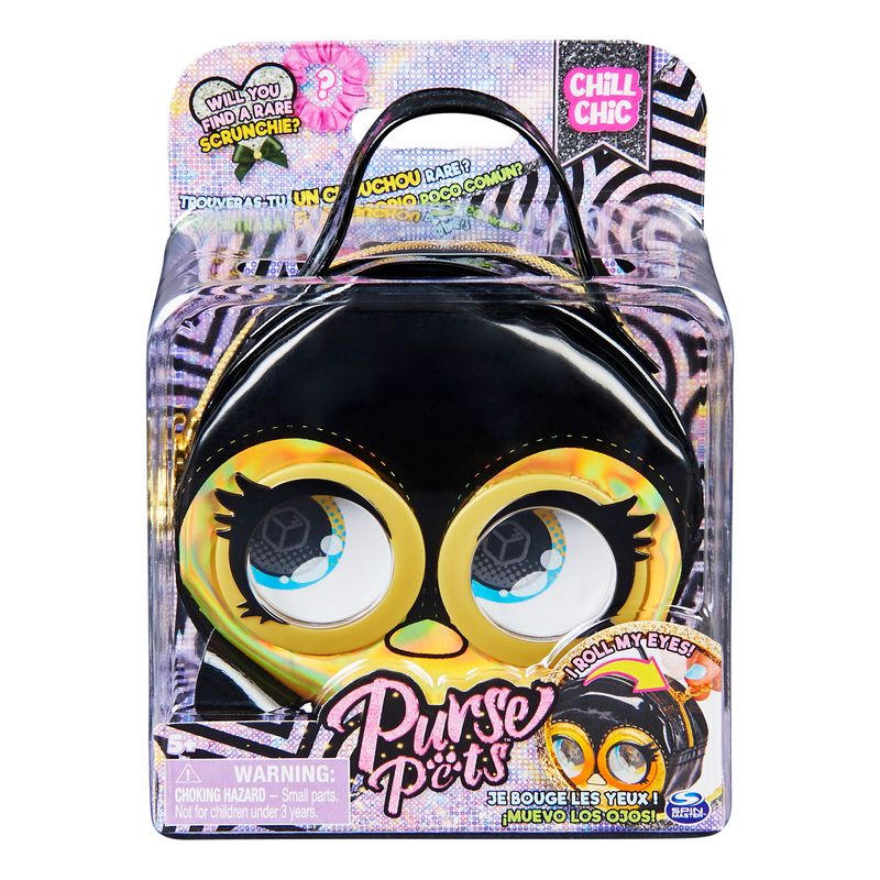 Fashion, accesorii si bijuterii - Copii - Accesorii copii - Genti si rucsacuri copii - Purse pets gentuta micro pinguin negru - Infinity.ro