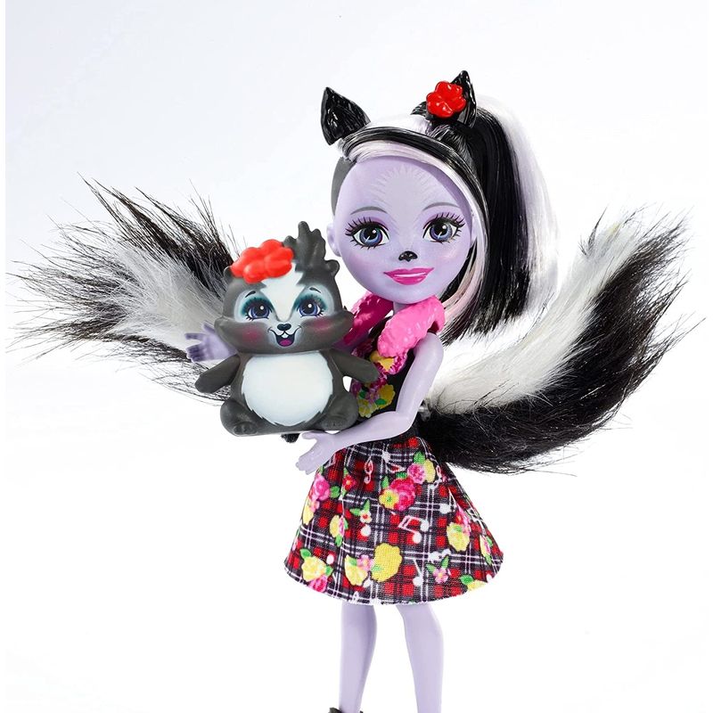 Jucarii, Copii si Bebe - Jucarii si jocuri - Papusi si accesorii - Papusi - Enchantimals papusi cu animalute sage skunk si caper - Infinity.ro