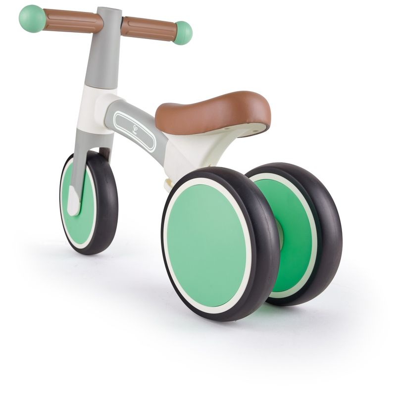 Jucarii, Copii si Bebe - Jucarii si jocuri - Jucarii de exterior - Triciclete - Hape bicicleta de echilibru verde cu 3 roti - Infinity.ro