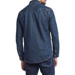 Fashion, accesorii si bijuterii - Barbati - Imbracaminte - Camasi barbati - Camasa de blugi Tommy Jeans Western DM0DM12313, XL INTL, Bleumarin - Infinity.ro