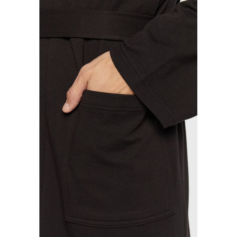 Casa si Gradina - Textile si covoare - Textile baie - Halate de baie - Halat  barbati Calvin Klein 000NM2377E, S-M INTL, Negru - Infinity.ro