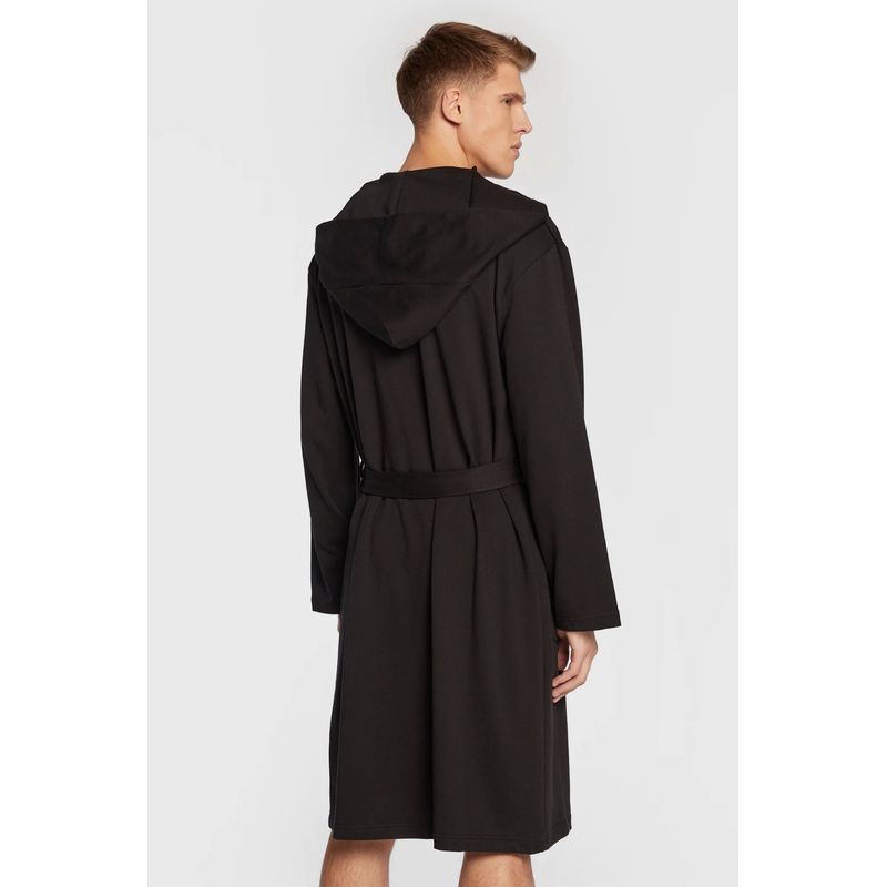 Casa si Gradina - Textile si covoare - Textile baie - Halate de baie - Halat  barbati Calvin Klein 000NM2377E, S-M INTL, Negru - Infinity.ro