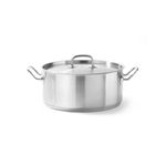 Casa si Gradina - Bucatarie si vesela - Vase pentru gatit - Oale si cratite - Cratita cu capac, 1,5 Lit,16 cm diametru x 7,5 cm inaltime, inox, gama Hendi Kitchen Line - Infinity.ro