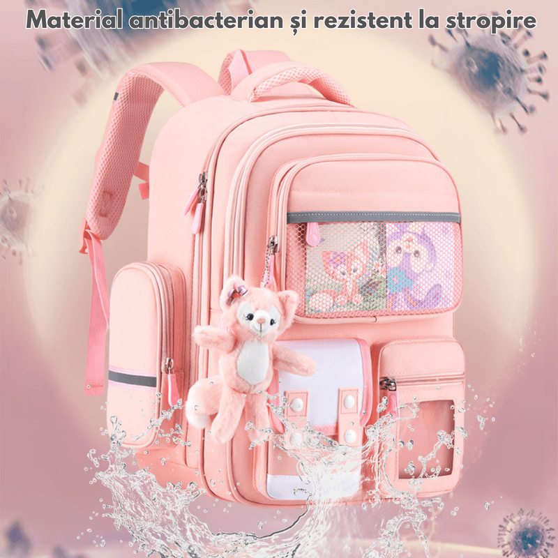 Sport si Outdoor - Articole de voiaj - Rucsacuri - Ghiozdan Scoala, Ergonomic pentru copii - Ultra usor, Compartimente multiple, Rucsac Capacitate Mare, Protectie Spate - Infinity.ro