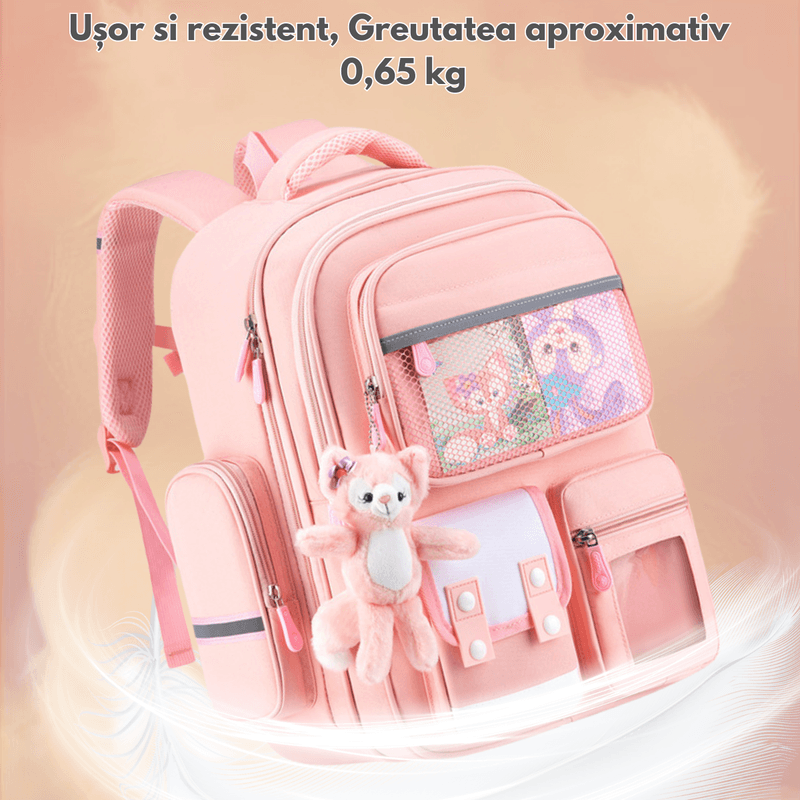 Sport si Outdoor - Articole de voiaj - Rucsacuri - Ghiozdan Scoala, Ergonomic pentru copii - Ultra usor, Compartimente multiple, Rucsac Capacitate Mare, Protectie Spate - Infinity.ro