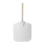 Casa si Gradina - Bucatarie si vesela - Ustensile bucatarie - Pensule, spatule si teluri bucatarie - Lopata de pizza patrata cu maner scurt Hendi, 355x710 mm - Infinity.ro