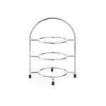 Casa si Gradina - Bucatarie si vesela - Organizare si depozitare bucatarie - Suporturi tacamuri si vase - Suport servire pentru 3 farfurii cu diametru max 27.5 cm, Hendi, 290x200x(H)440 mm - Infinity.ro