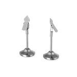 Casa si Gradina - Bucatarie si vesela - Organizare si depozitare bucatarie - Suporturi tacamuri si vase - Set 2 buc suport Hendi pentru meniu 40x(H)104 mm - Infinity.ro