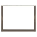 Casa si Gradina - Mobilier - Feronerie si accesorii mobila - Picioare pentru masa in forma de U 2 buc Otel natural Otel - Infinity.ro