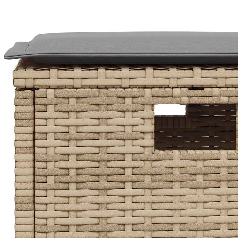 Casa si Gradina - Gradina si terasa - Mobilier exterior - Seturi mobila gradina - Set mobilier de gradina cu perne, 5 piese, bej, poliratan - Infinity.ro