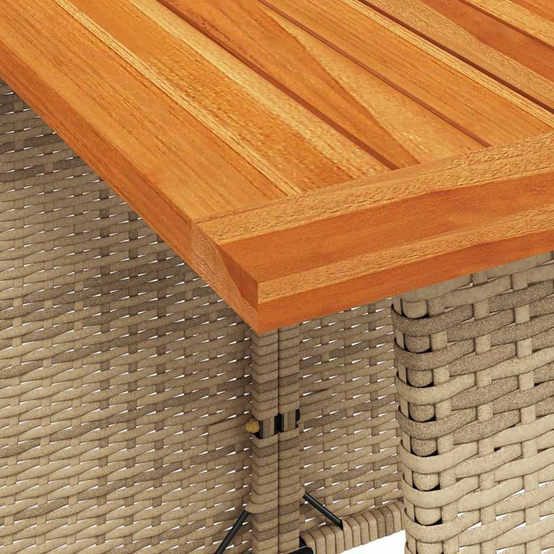Casa si Gradina - Gradina si terasa - Mobilier exterior - Seturi mobila gradina - Set mobilier de gradina cu perne, 5 piese, bej, poliratan - Infinity.ro