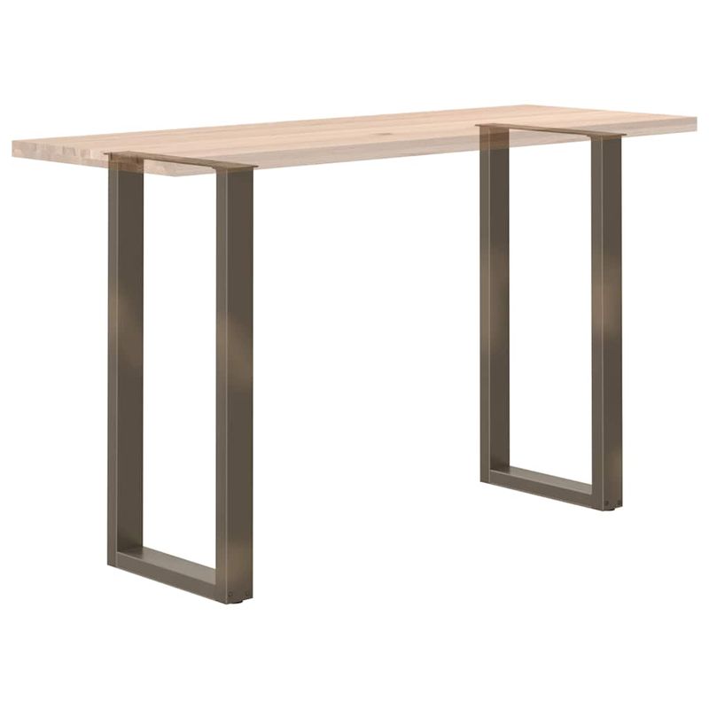 Casa si Gradina - Mobilier - Feronerie si accesorii mobila - Picioare pentru masuta cafea in forma U 2 buc Otel natural Otel - Infinity.ro