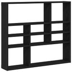 Casa si Gradina - Mobilier - Biblioteci si rafturi - Rafturi - Raft de perete, stejar negru, 90x16x78 cm, lemn prelucrat - Infinity.ro